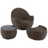 Greta 3pc Wicker Chat Set