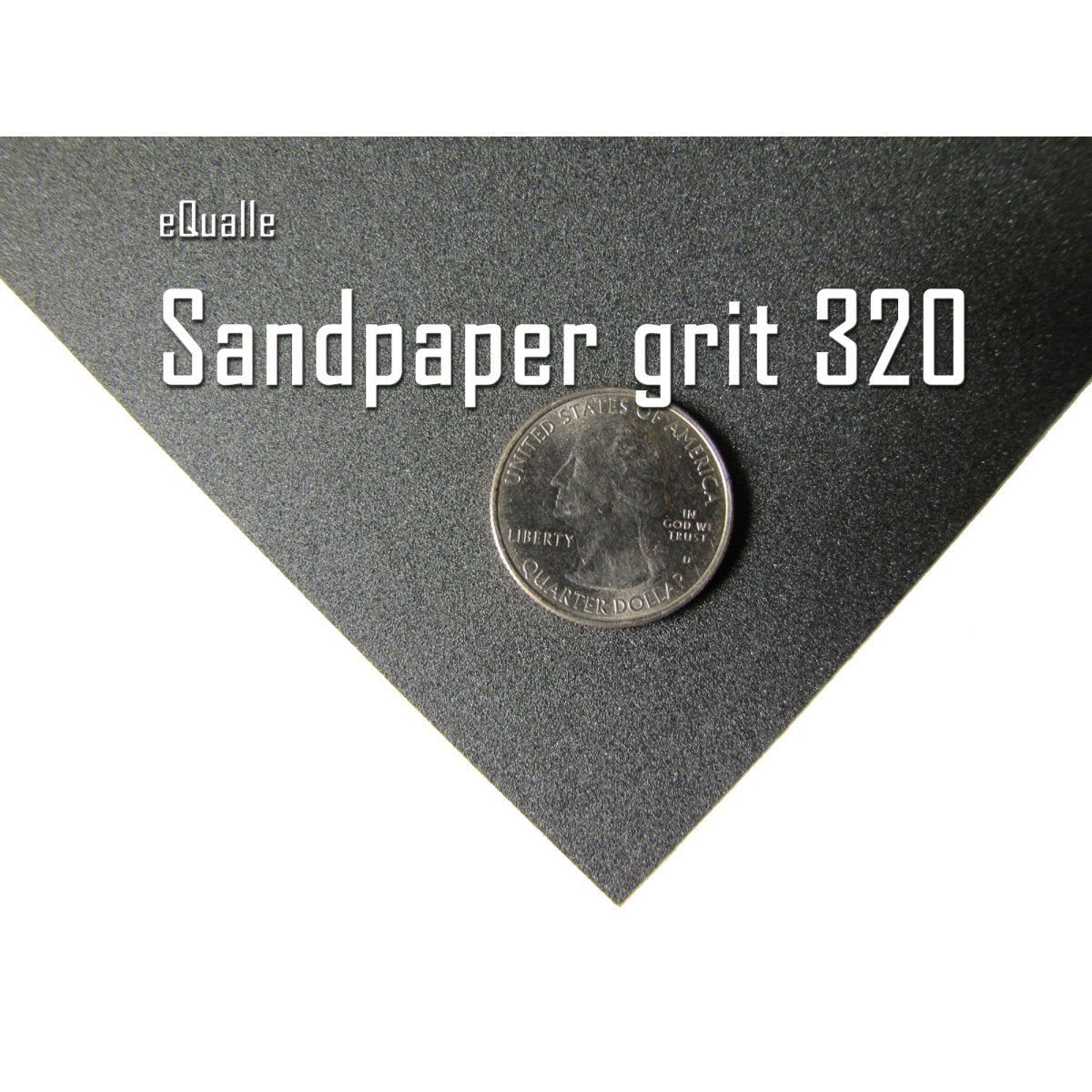 320 Grit Sandpaper Sheets – 25 Pack, 9x11 in, Wet or Dry Use