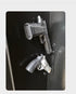 Gun Safe Rifle Cabinet with Quick Access Biometric Lock and Backup Keys