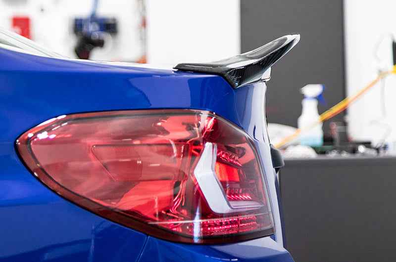 OLM V Style Carbon Fiber Trunk Spoiler - 2015+ WRX / STI