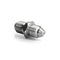 AN4 Male to 7/16" x 24 Male Straight Adapter with 0.7mm Restriction for Turbo Oil Feeds HEL Stainless Steel