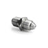 AN4 Male to 7/16" x 24 Male Straight Adapter with 1.0mm Restriction for Turbo Oil Feeds HEL Stainless Steel