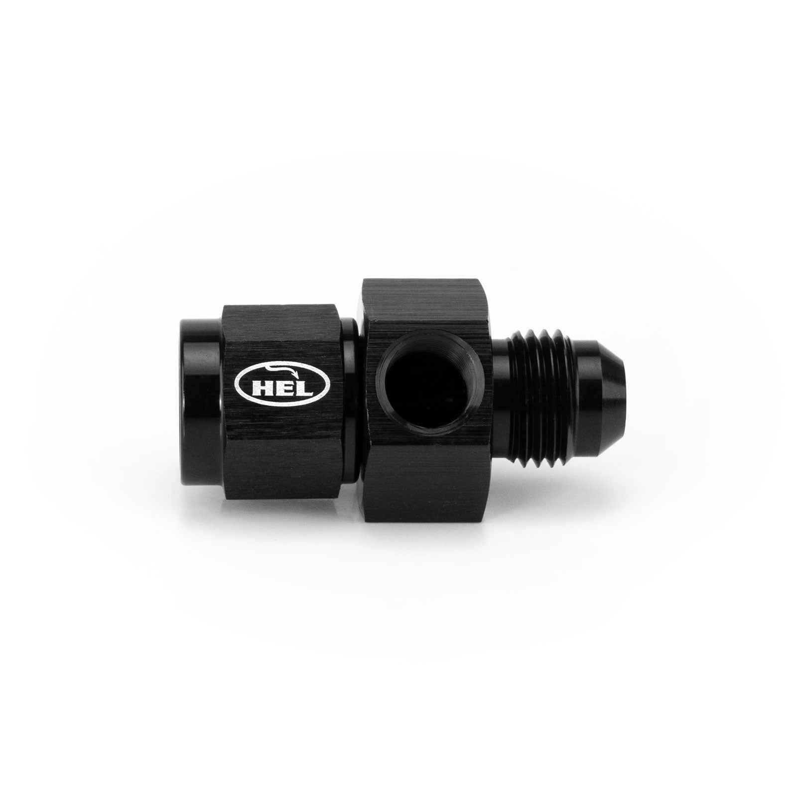 AN6 Female to AN6 Male Straight Adapter with 1/8
