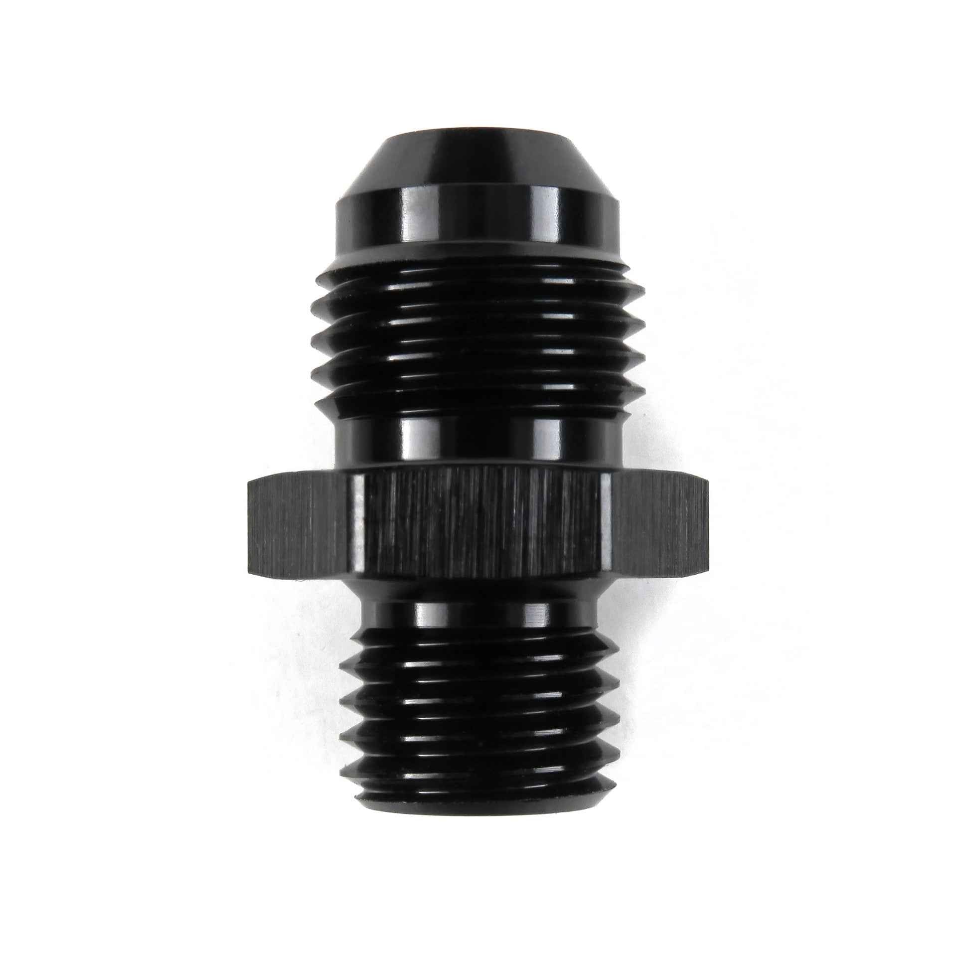 AN6 Male to M12 x 1.5 Male Straight Adapter HEL Aluminium