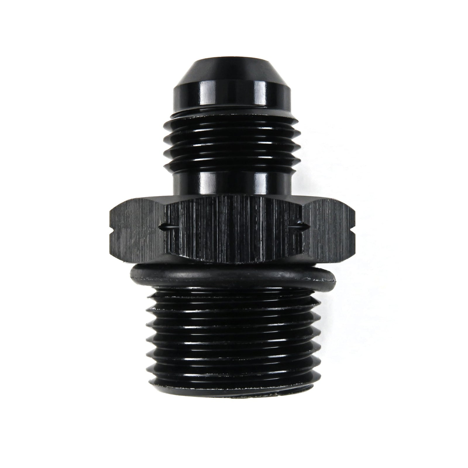 AN6 Male to M18 x 1.5 Male Straight Adapter HEL Aluminium