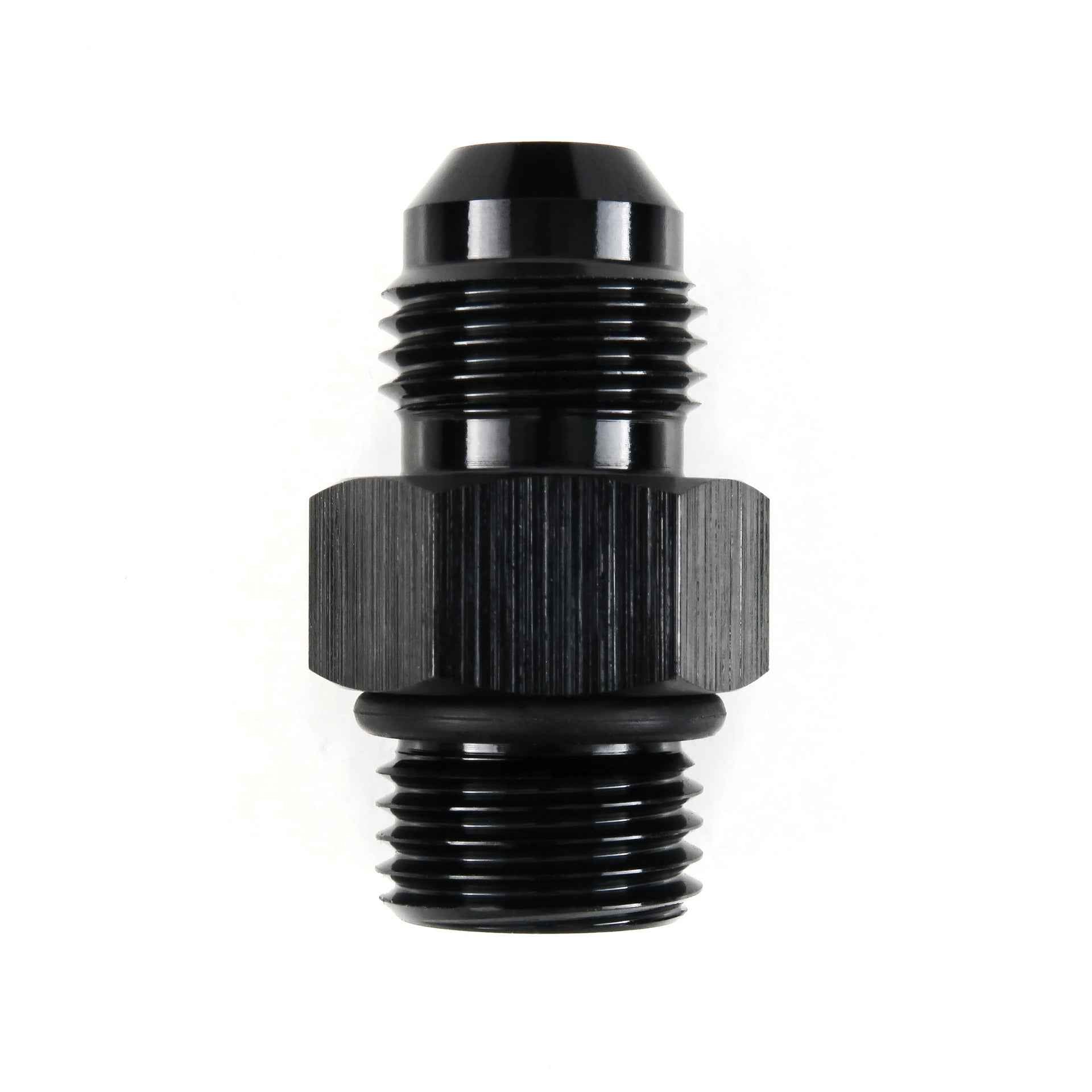 AN6 Male to AN6 ORB Male Straight Adapter HEL Aluminium