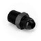 AN8 Male to 1/2" NPT Male Straight Adapter HEL Aluminium