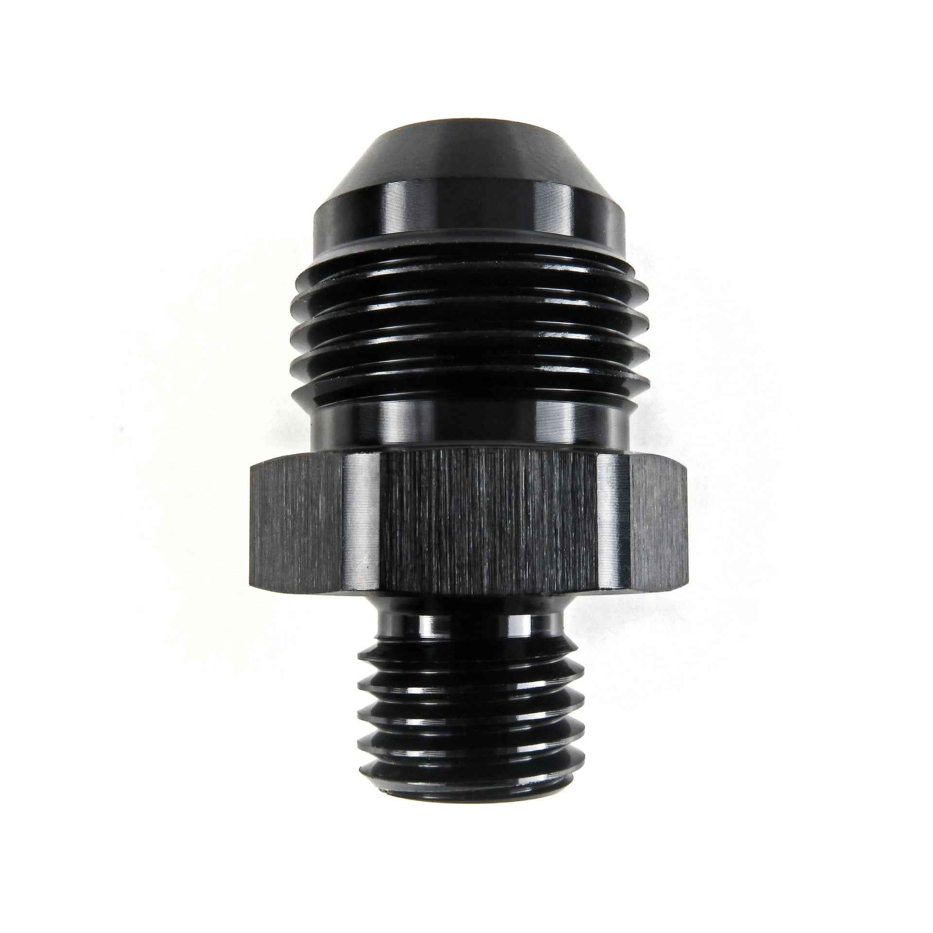AN8 Male to M12 x 1.5 Male Straight Adapter HEL Aluminium