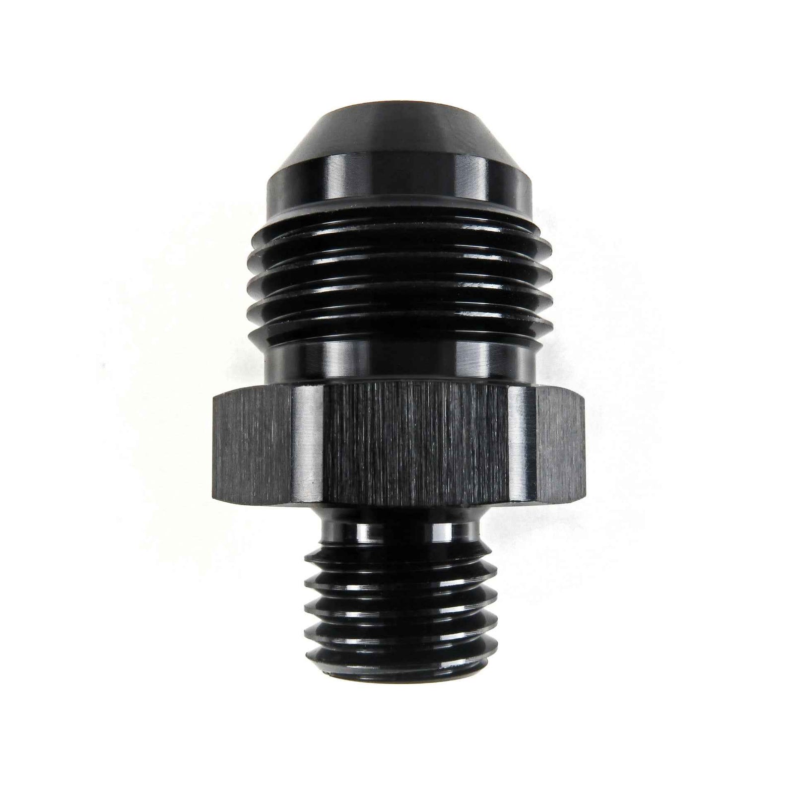 AN8 Male to M12 x 1.5 Male Straight Adapter HEL Aluminium