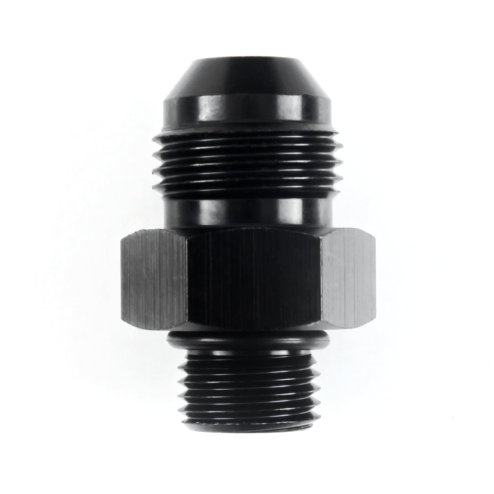 AN8 Male to AN6 ORB Male Straight Adapter HEL Aluminium
