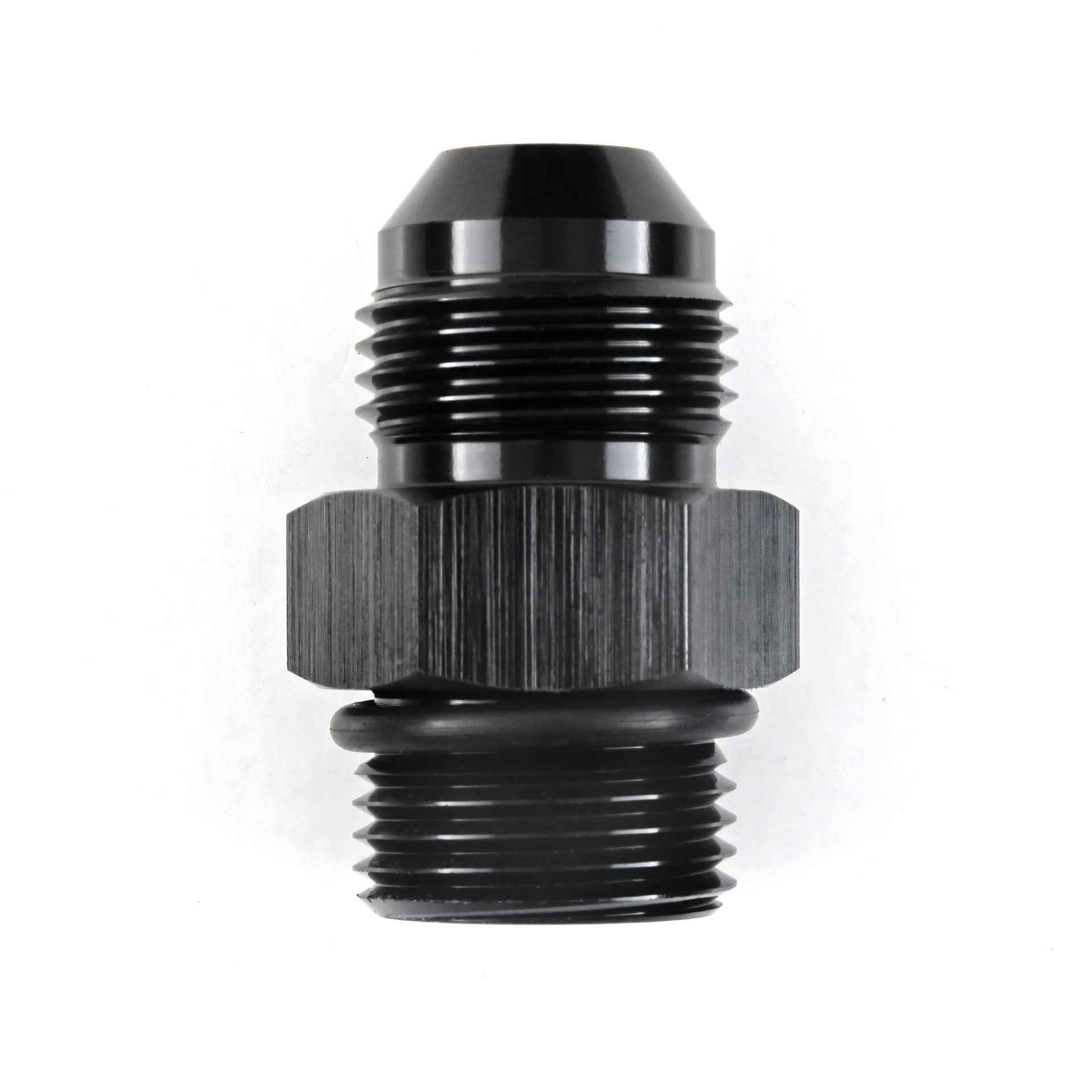 AN8 Male to AN8 ORB Male Straight Adapter HEL Aluminium