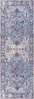 Neyland Iris Blue Area Rug 2362