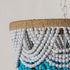 Hatfield 4-Light Bohemia Style Wood Beaded Chandelier