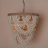 Hatfield 4-Light Bohemia Style Wood Beaded Chandelier