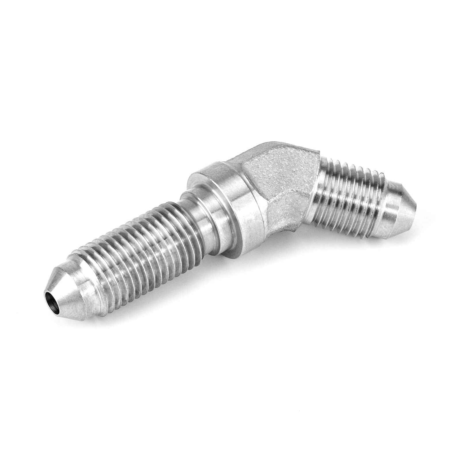 AN3 45¬∞ Bulkhead Adapter Fitting HEL Stainless Steel