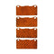 HEL Performance Carbon Fiber Brake Pad Shims for Toyota GR Yaris 1.6 2020-on