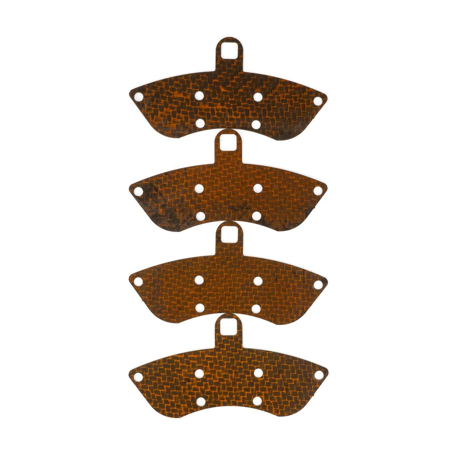 HEL Performance Carbon Fiber Brake Pad Shims for Chevrolet Cobalt SS Turbocharged 2008-2010