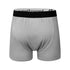 Men's Heather Gray 95% Viscose from Bamboo Boxer Shorts