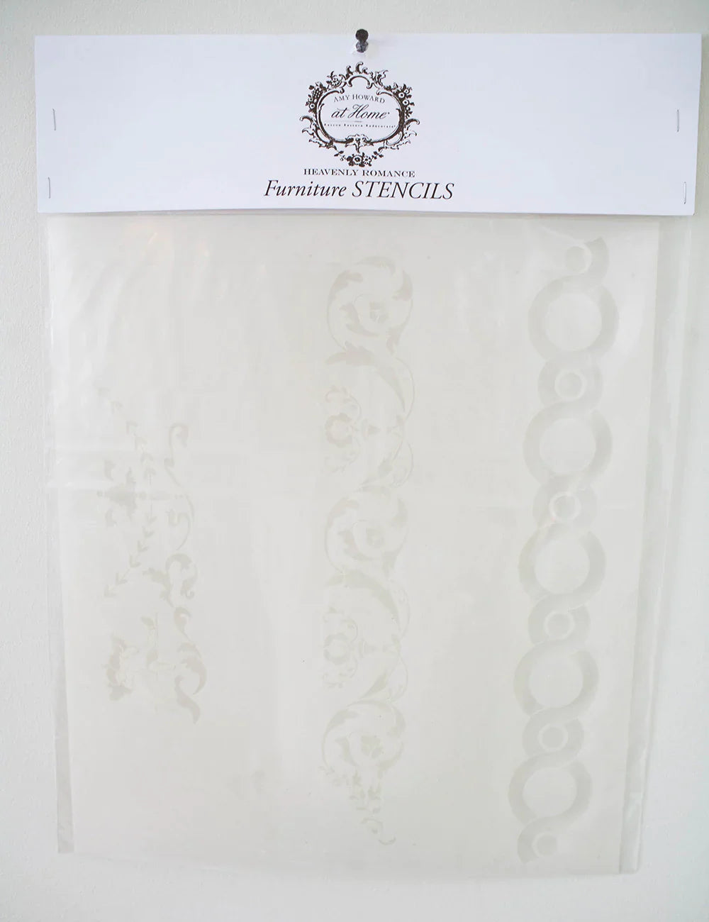 Heavenly Romance - Mylar Furniture Stencil