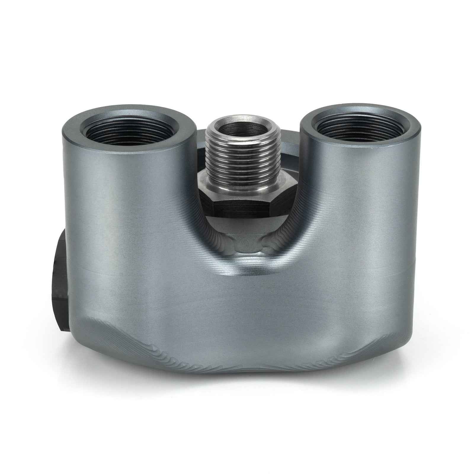 HEL Performance Thermostatic 90 Degree Oil Filter Sandwich Plate
