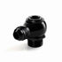 M22 Low Profile Swivel Banjo Adapter with AN10 Hose End Fitting (Includes M22 x 1.5 Banjo Bolt) HEL Aluminium