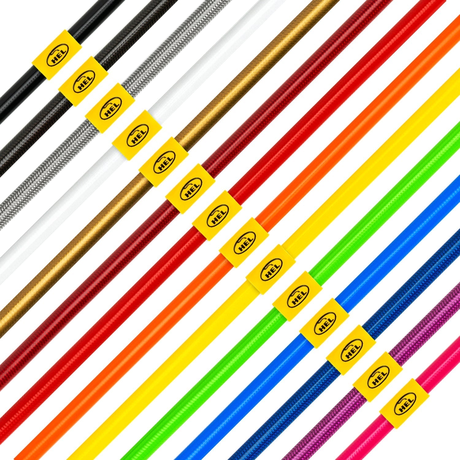 HEL Performance Brake Lines for Porsche Cayman S 718 2017-, Stainless Steel Braided
