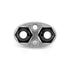 HEL Performance AN6 AN8 AN10 AN12 Twin Bulkhead Firewall Pass Through Connector