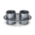 HEL Performance AN16 AN20 Twin Bulkhead Firewall Pass Through Connector