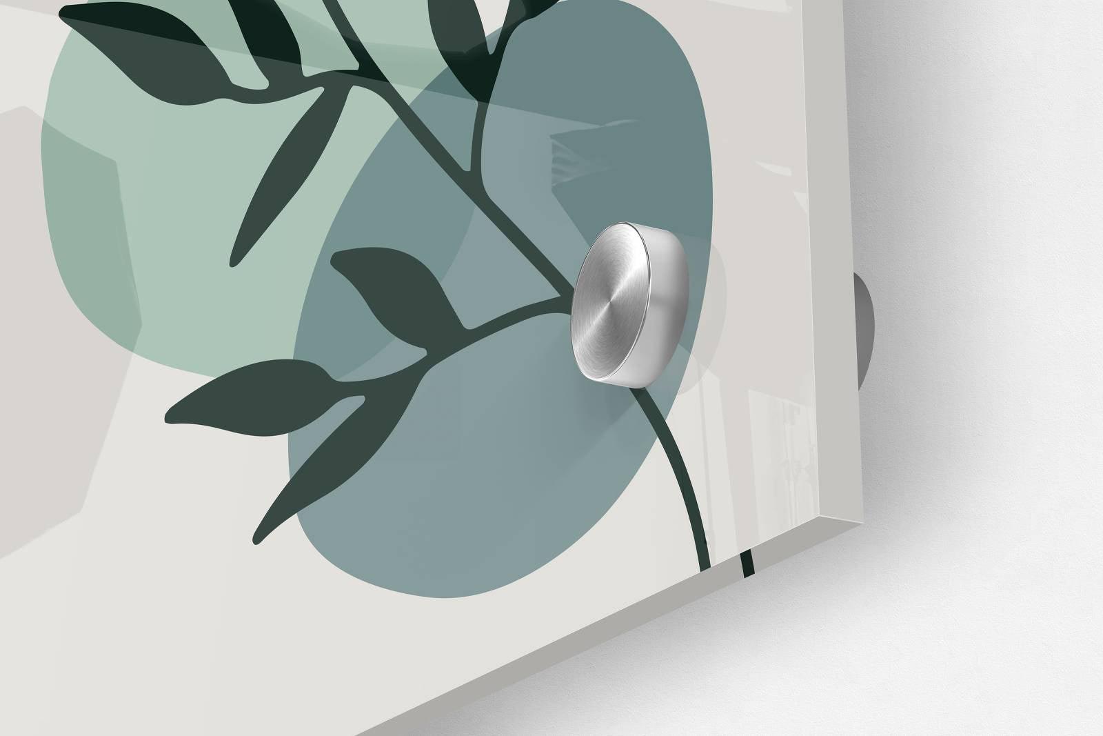 Herbs Pattern Set of 3 Prints Modern Wall Art Modern Artwork