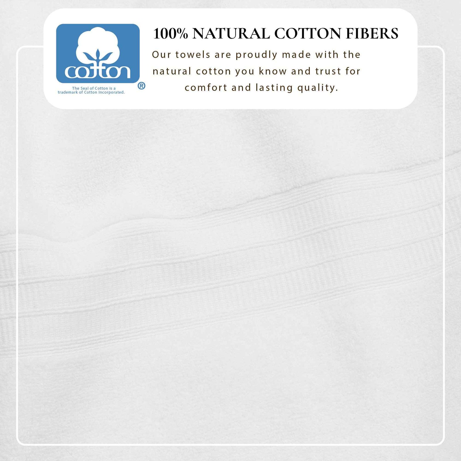 100% Cotton Premium Bath Towel Set - Chiara Collection