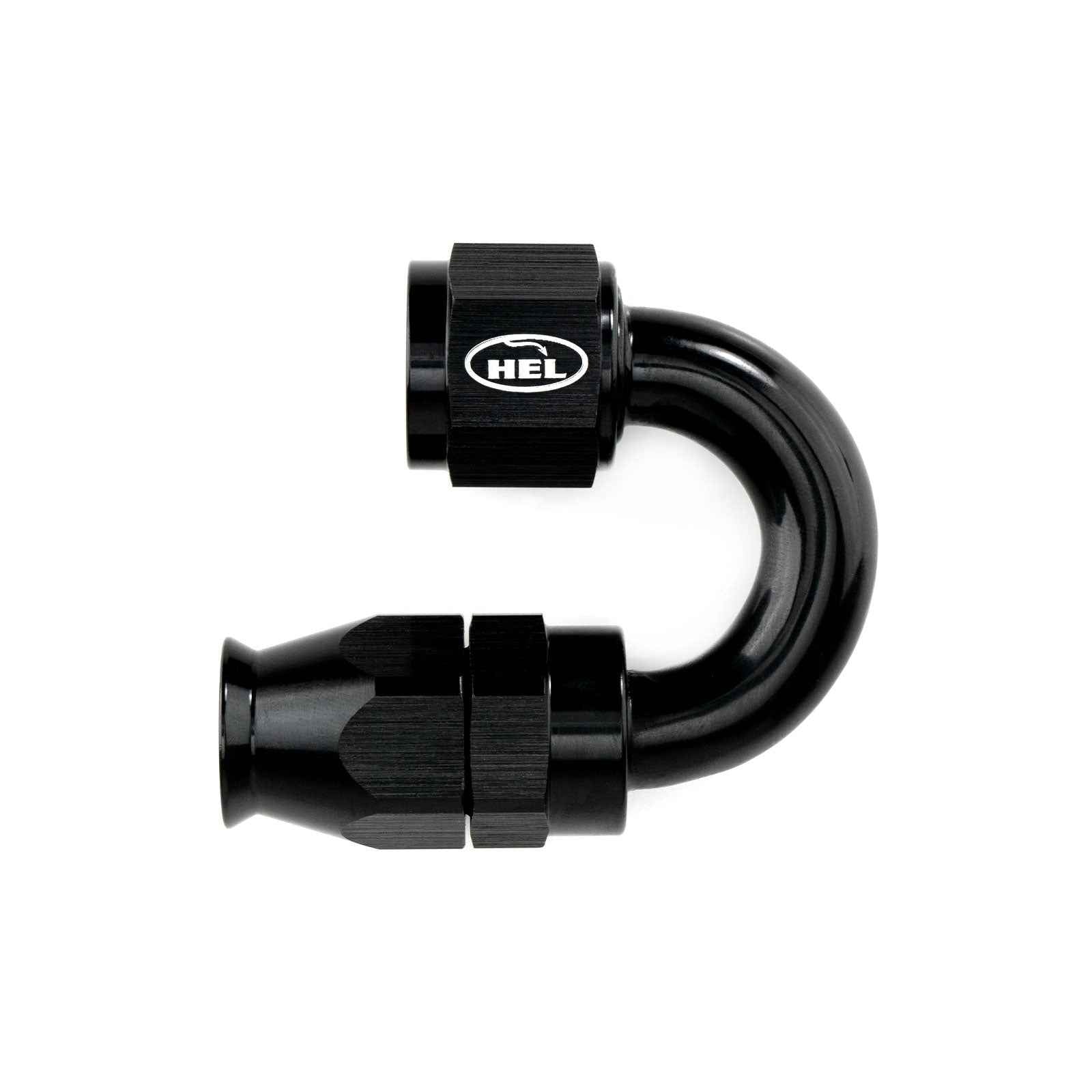 AN8 180 Degree PTFE Hose Fitting for Braided AN PTFE Lines