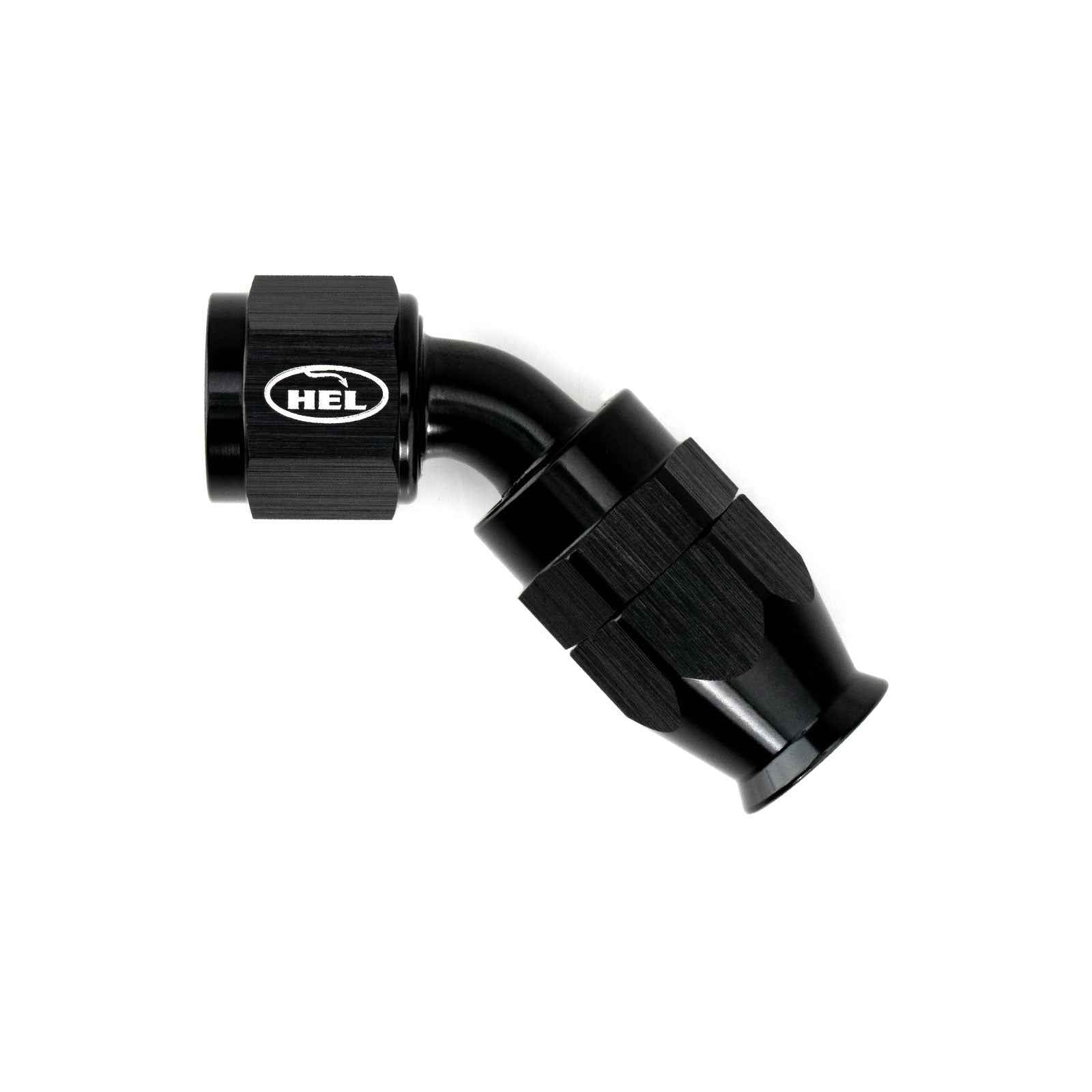 AN8 45 Degree PTFE Hose Fitting for Braided AN PTFE Lines