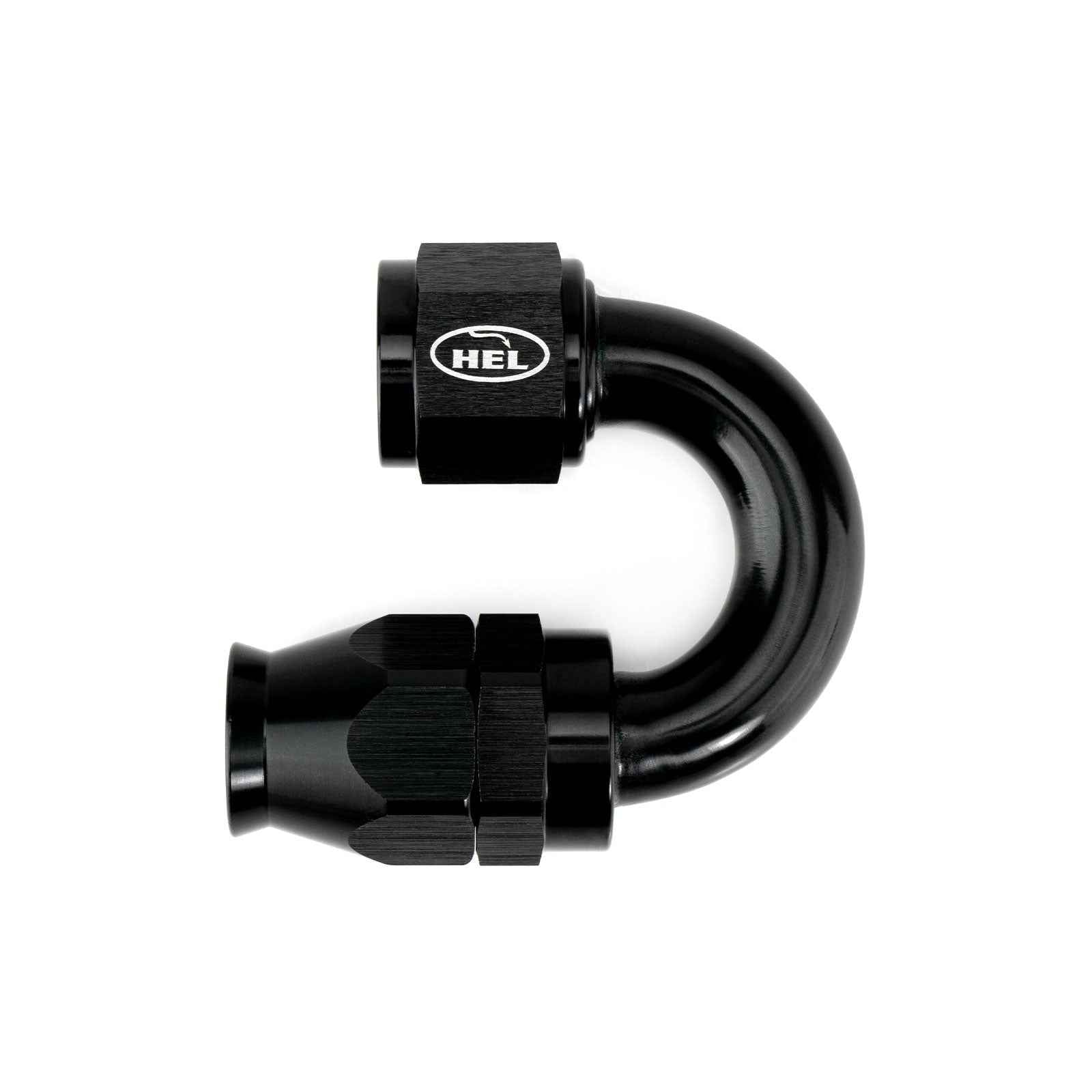 AN10 180 Degree PTFE Hose Fitting for Braided AN PTFE Lines