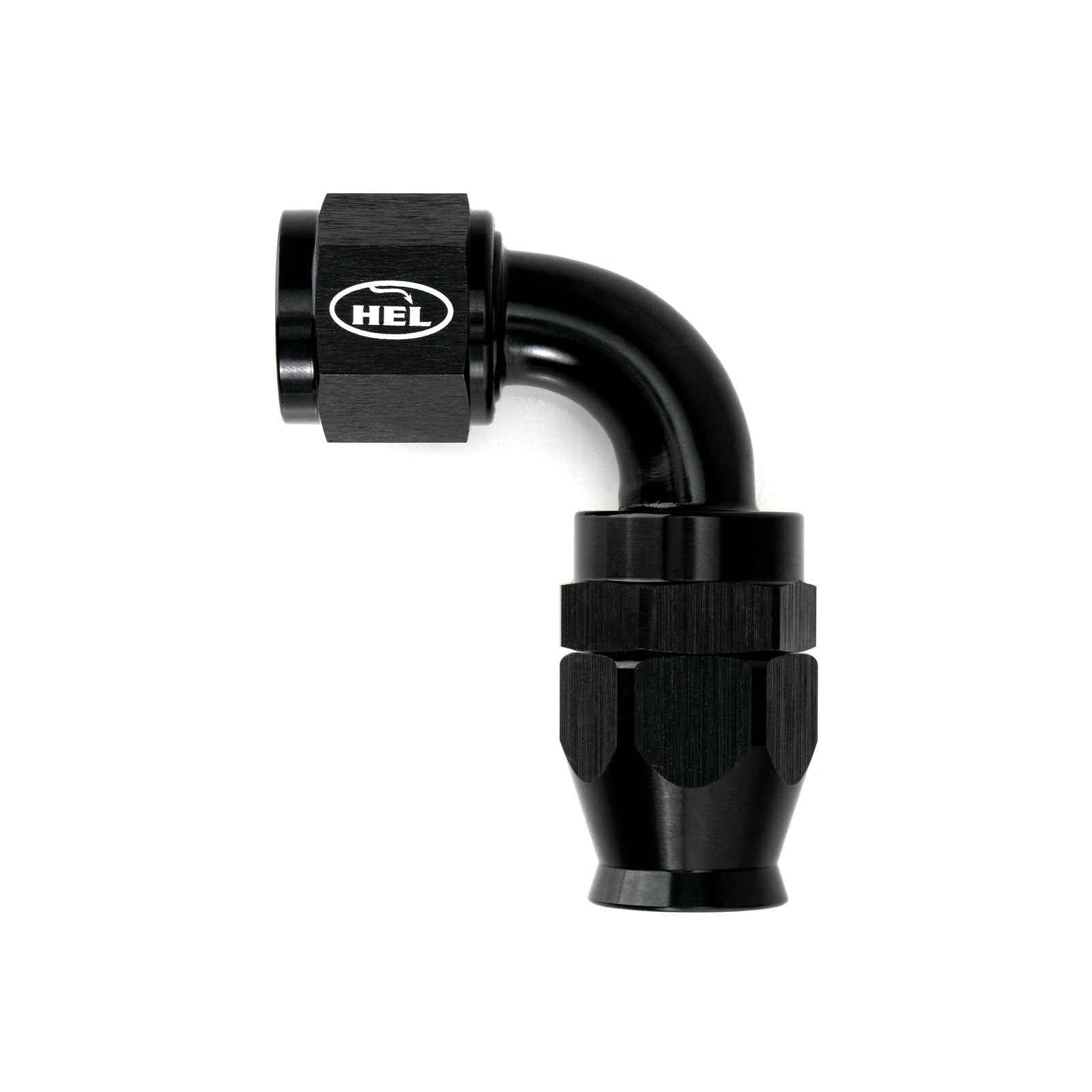 AN10 90 Degree PTFE Hose Fitting for Braided AN PTFE Lines