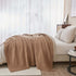 100% Cotton Waffle Weave Blanket - Mikala Collection