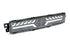 OLM V2 F1 Rear Fog Light (Clear Lens, Black Base, White Bar) - 2022 BRZ / GR86
