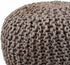 Hauenstein Knitted Jute Pouf