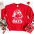 Ho's In This House Sweatshirt - Santa Christmas top