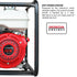3 Inch Trash Water Pump 375 GPM 8 HP GX240 powered by Honda Portable Utility X-Series