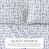 4-Piece Coastal Microfiber Sheet - Newport Collection