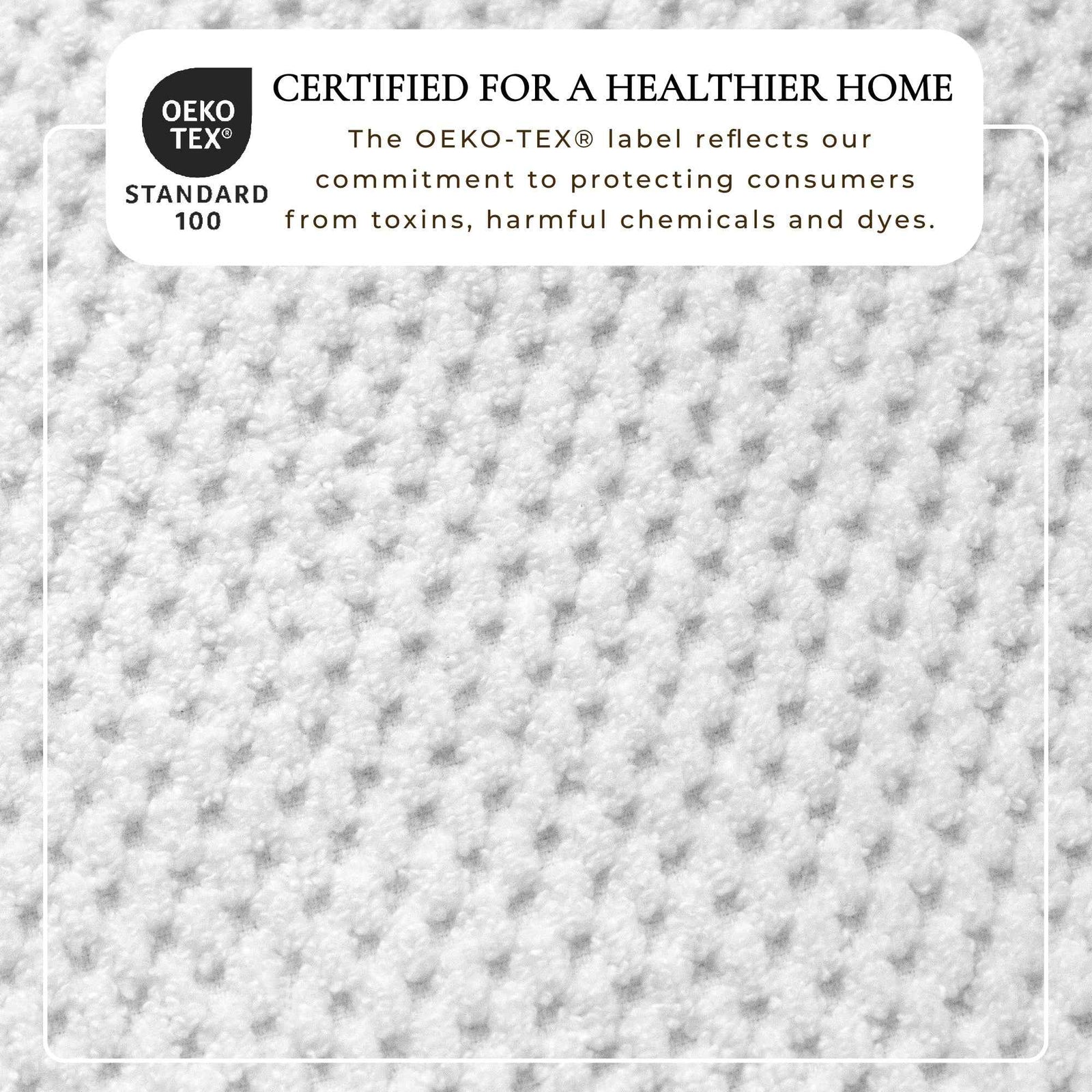 100% Cotton Checkered Jacquard Bath Towel Set - Giuliana Collection