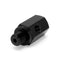 1/4" NPT Male to 1/4" NPT Female Straight Oil Pressure Adapter with 1/8" NPT Sensor Port (Short Version) HEL Aluminium