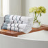 Decorative Cotton Stripe Bath Towel Set - Noelle Collection