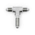 AN3 Male T-Piece Adapter with Bulkhead Fitting on the Leg HEL Stainless Steel