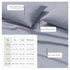 Viscose from Bamboo & Cotton Blend Jersey Knit Sheets