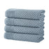 Cotton Diamond Waffle Weave Bath Towel Set - Grayson Collection