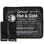 Premium Reusable Hot and Cold Therapy Gel Pack with Securement Straps
