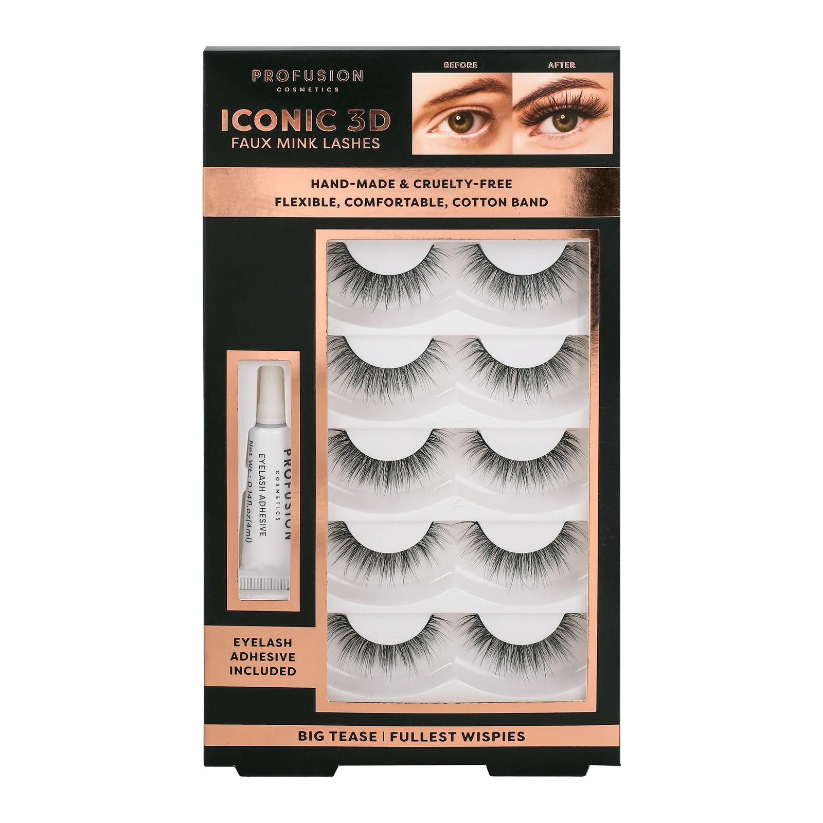 Iconic 3D Faux Mink Lashes