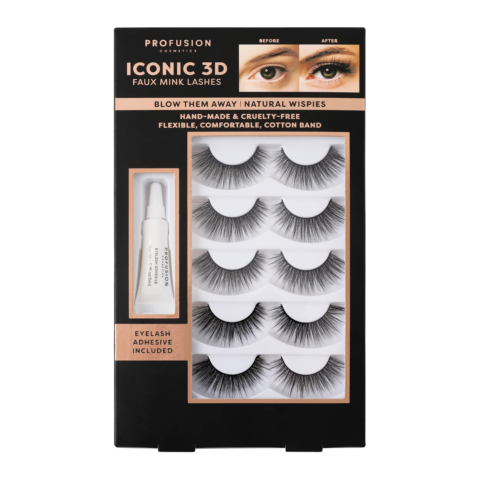 Iconic 3D Faux Mink Lashes