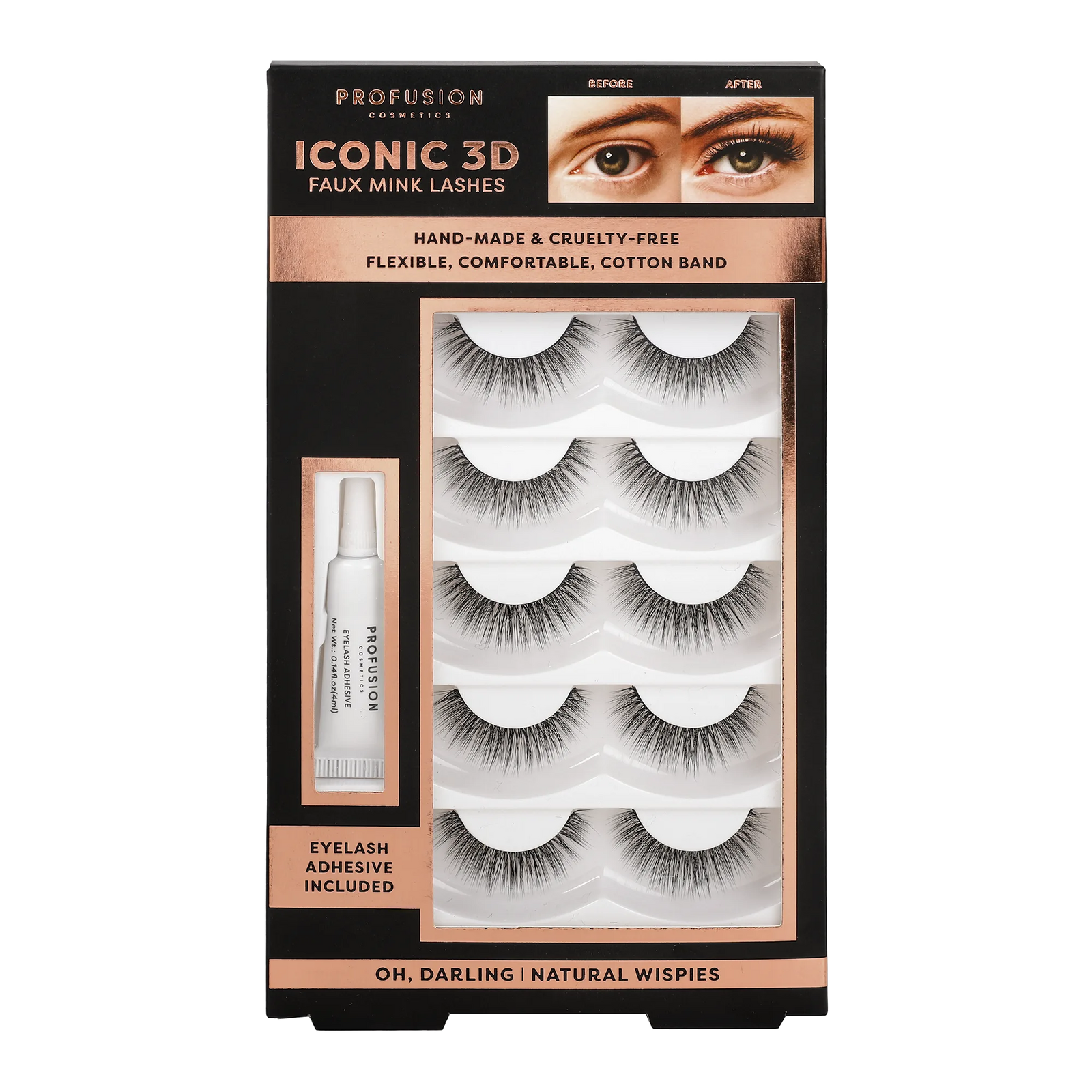 Iconic 3D Faux Mink Lashes